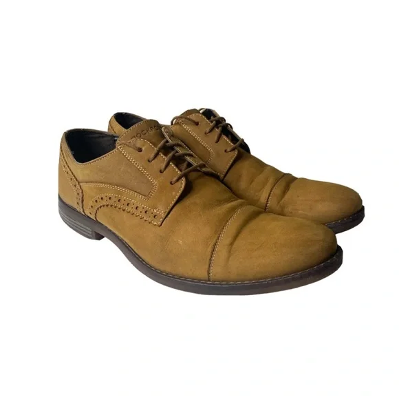 Rockport | Shoes | Rockport Trutech Mens Sz 2m Shoes Brown Leather Cap Toe Lace Up Brogue Oxfords | Poshmark Rockport | Shoes | Rockport Trutech Mens Sz 2m Shoes Brown Leather Cap Toe Lace Up Brogue Oxfords | Poshmark